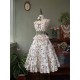 Moon River Camellia and Pearl Top and Skirt(Reservation/Full Payment Without Shipping)